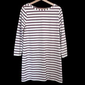 Vineyard Vines Cotton‎ Striped Dress | Pink Navy White | SZ M